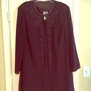 Last chance- Plum Formal dress with jacket 💐